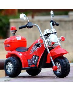 Motor na akumulator Delfino Police Crveni